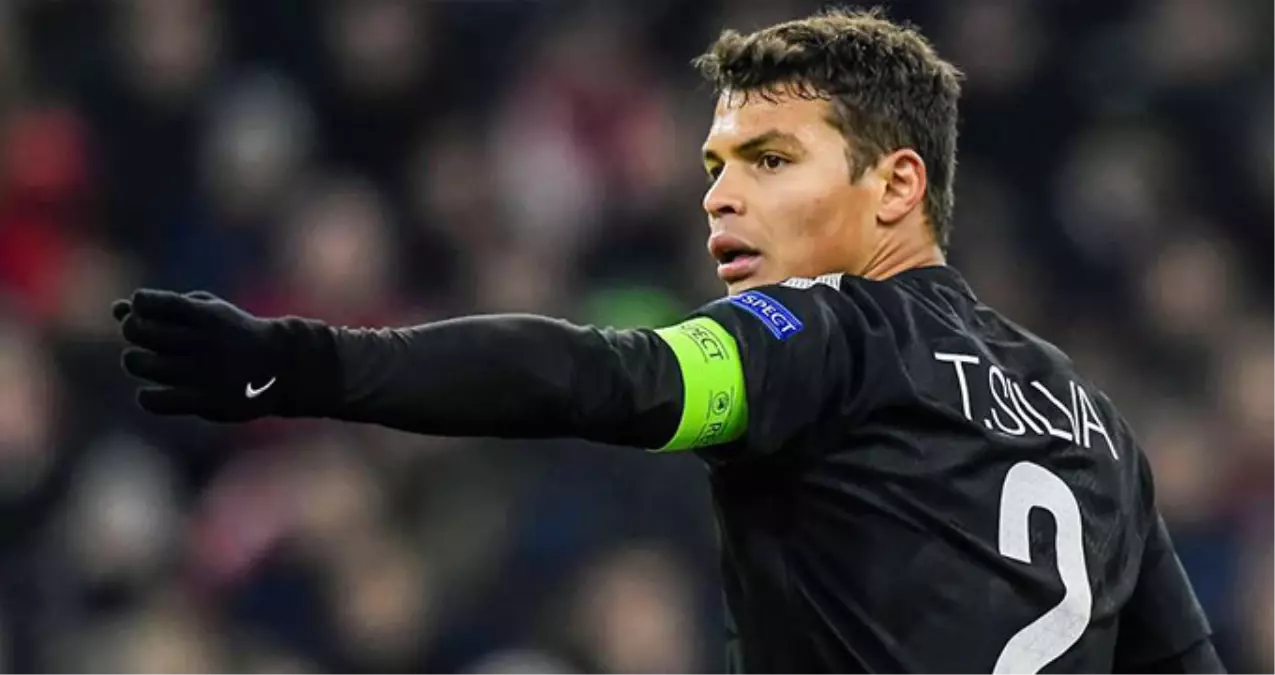 PSG\'nin Brezilyalı Futbolcusu Thiago Silva, 2020\'de Takımdan Ayrılacak