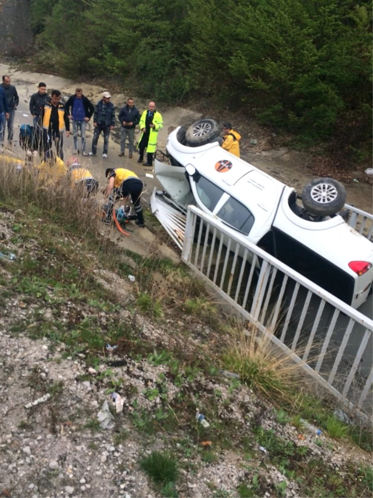 Sinop\'ta Trafik Kazası: 2 Yaralı