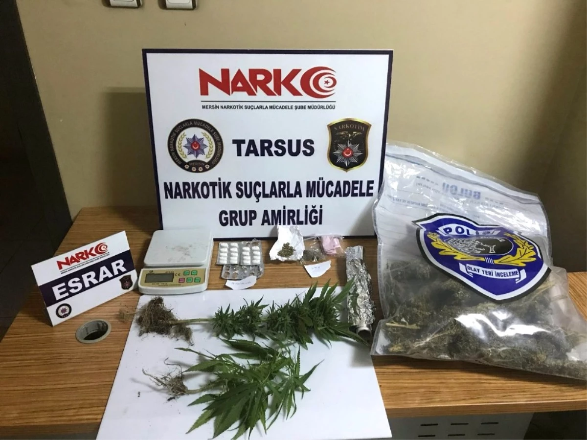 Tarsus\'ta 2 Uyuşturucu Satıcısı Yakalandı
