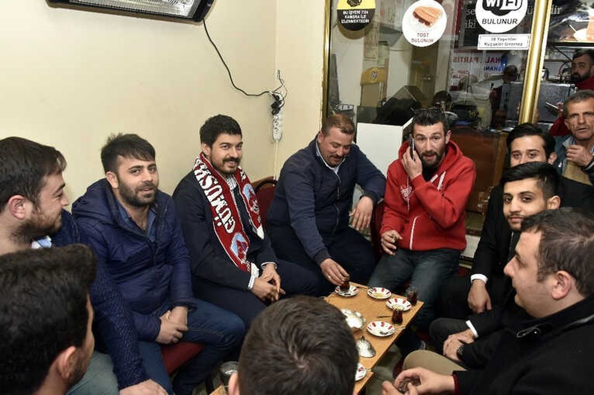 CHP Gençlik Kolları Genel Başkanı Emre Yılmaz Gümüşhane\'de
