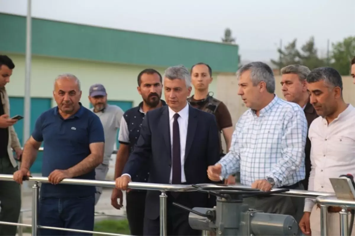 Cizre Arıtma Tesisinde Su Basıncı Testine Başlandı