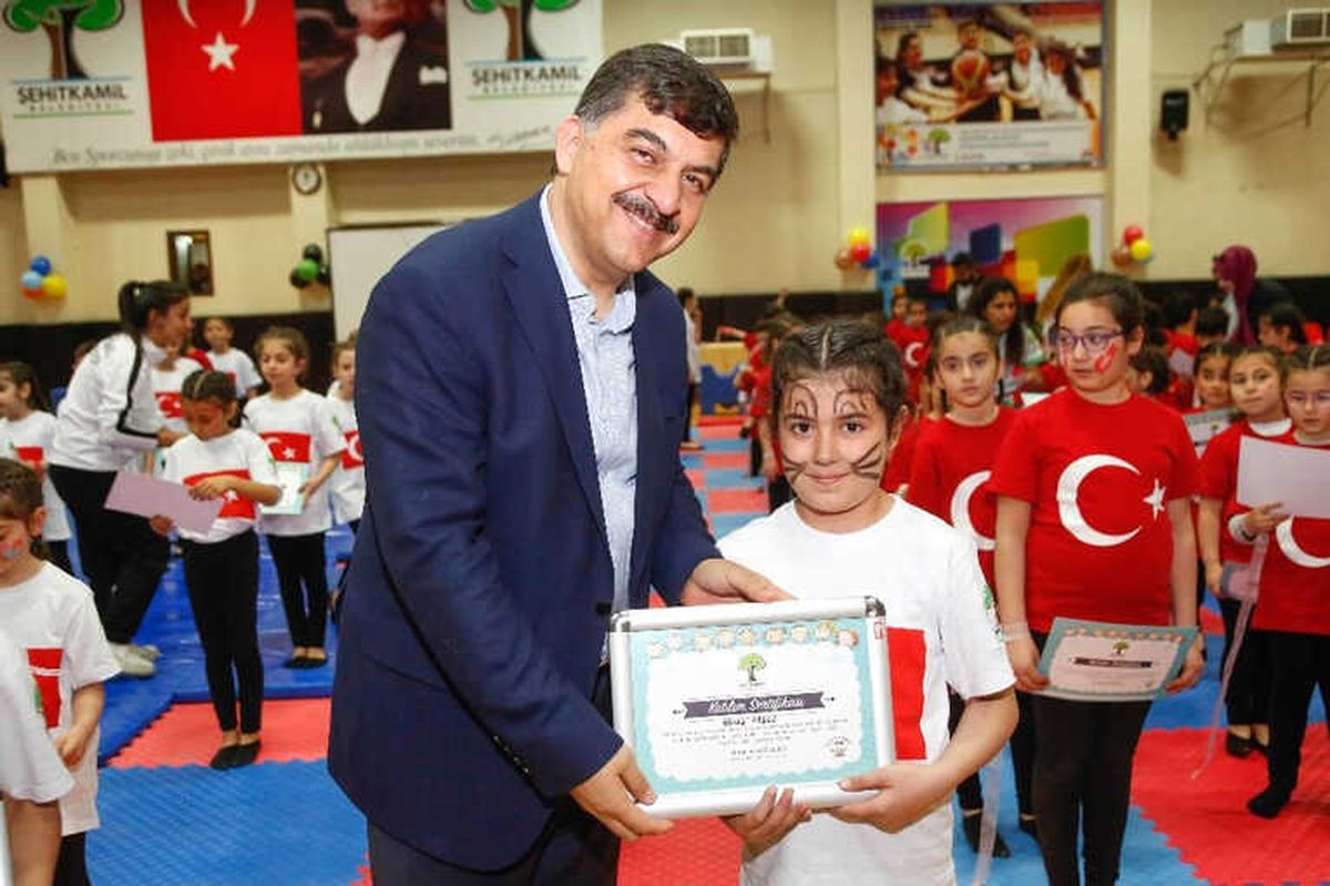 Çocuklar Şehitkamil ile Moral Buldu