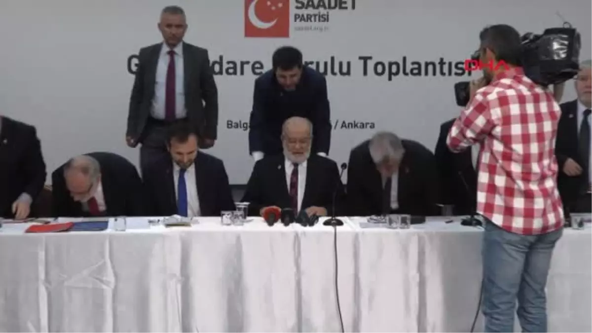 Karamollaoğlu Seçimlerin Belirleyicisi Saadet Partisi Olacak