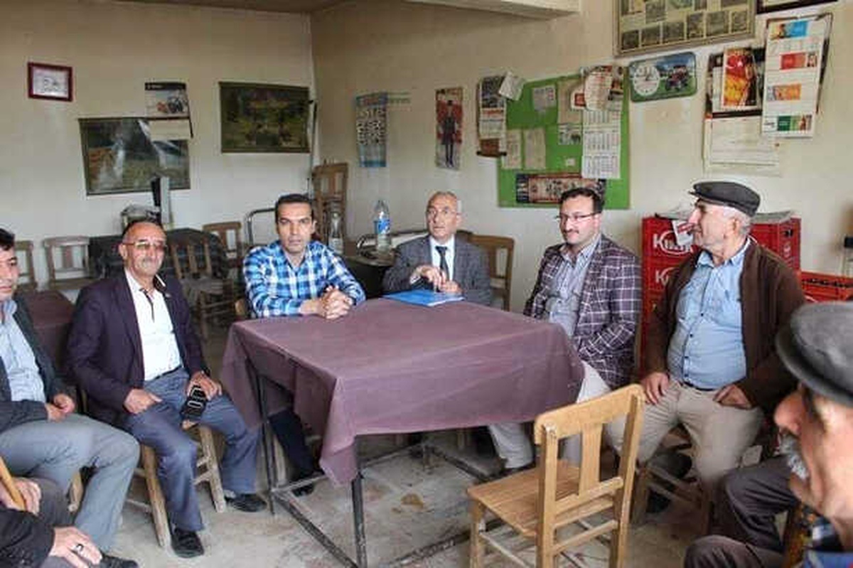Kaymakam Çiçek\'in Köy Ziyaretleri