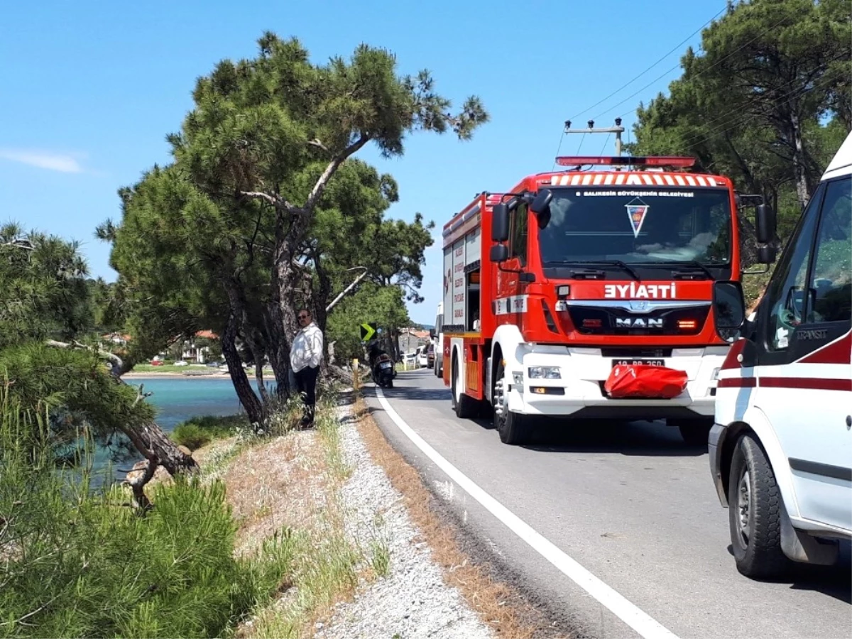 Kontrolden Çıkan Araç Sahile Uçtu: 3 Yaralı