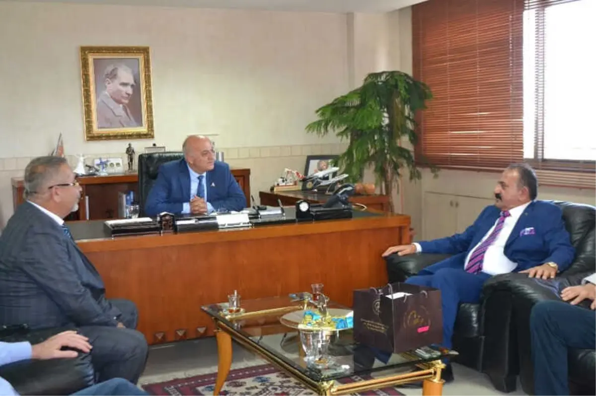 Metemder\'den Mtso Başkanı Kızıltan\'a Hayırlı Olsun Ziyareti