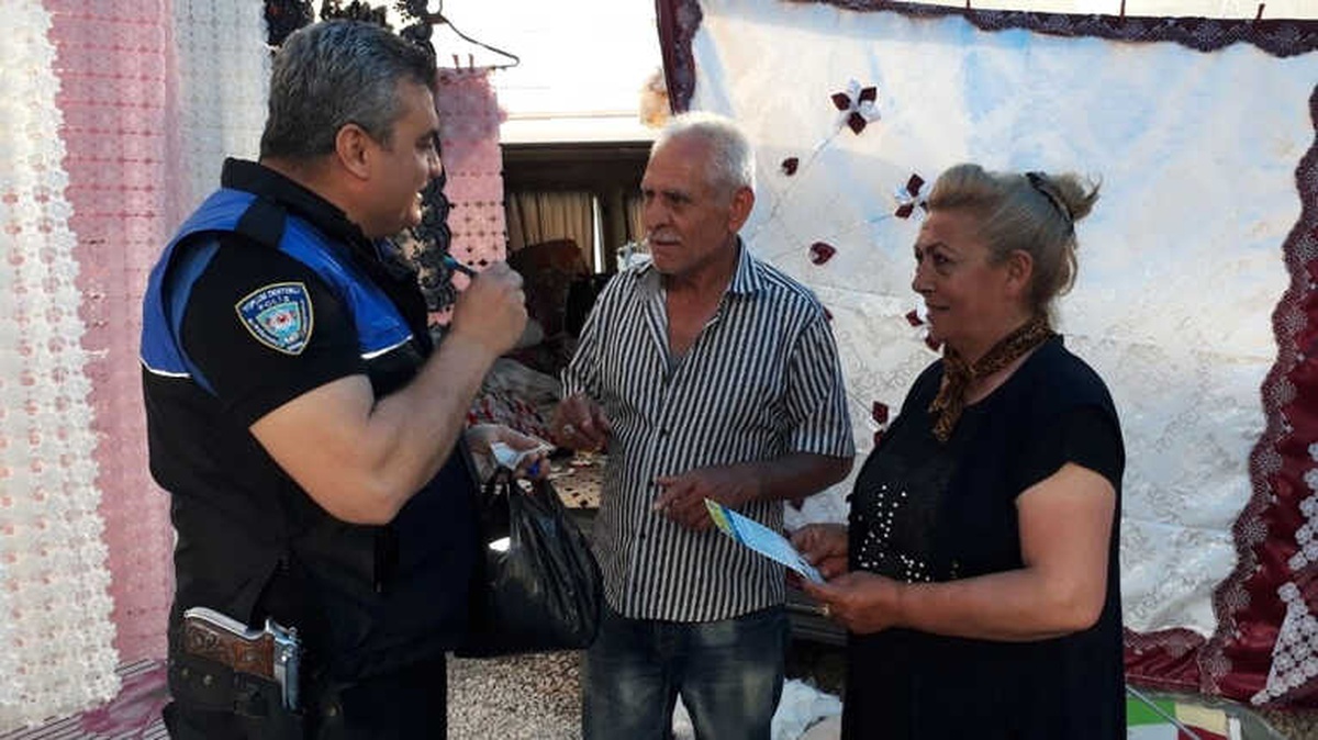 Polisten Esnaf ve Vatandaşa Uyarı