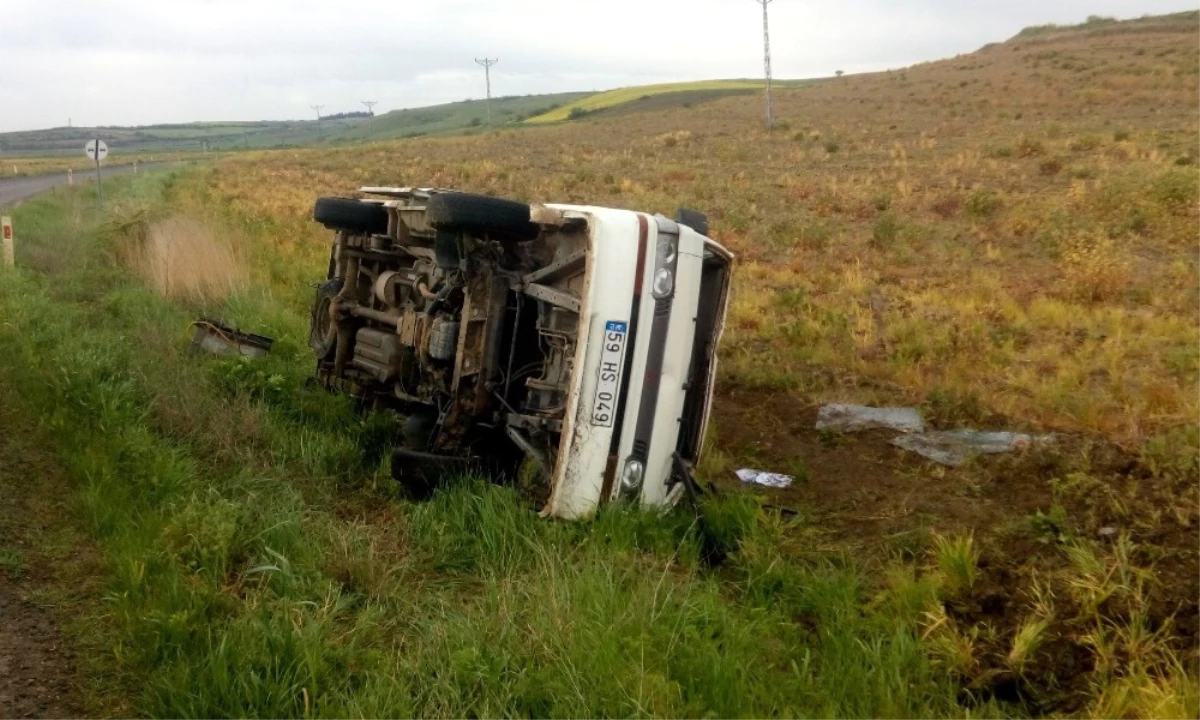 Tekirdağ\'da Trafik Kazası : 2 Yaralı