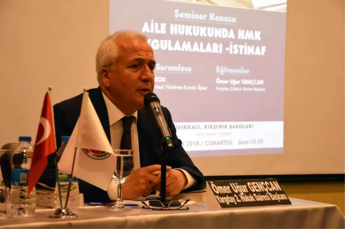 Yargıtay 2. Hukuk Dairesi Başkanı Gençcan: "Süreli Nafaka Üzerinde Çalışmalar Sürüyor"