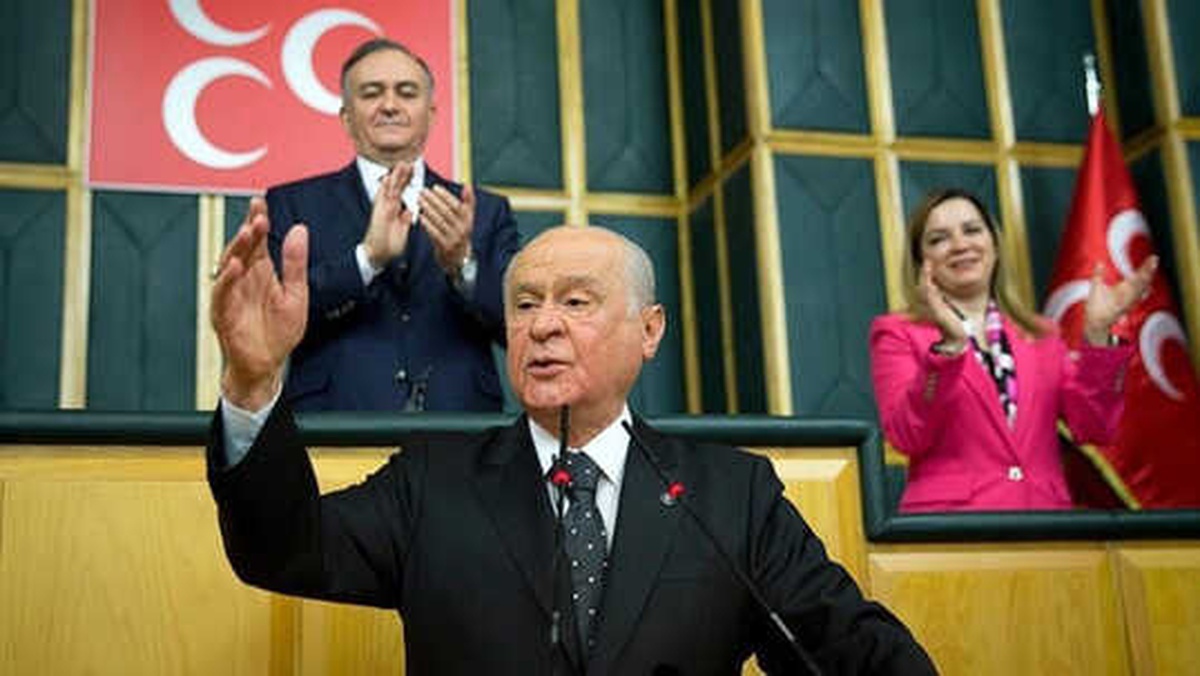 Bahçeli\'den Chp-İyi Parti İş Birliğine Tepki