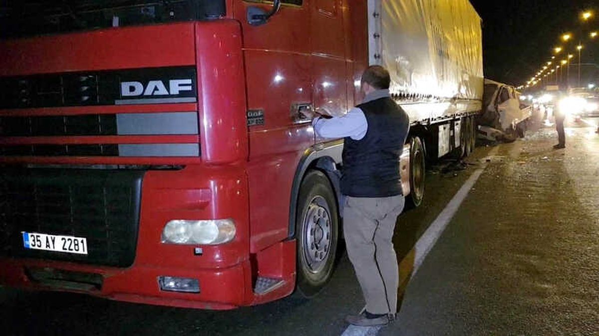 Edremit\'te Korkunç Kaza Ucuz Atlatıldı