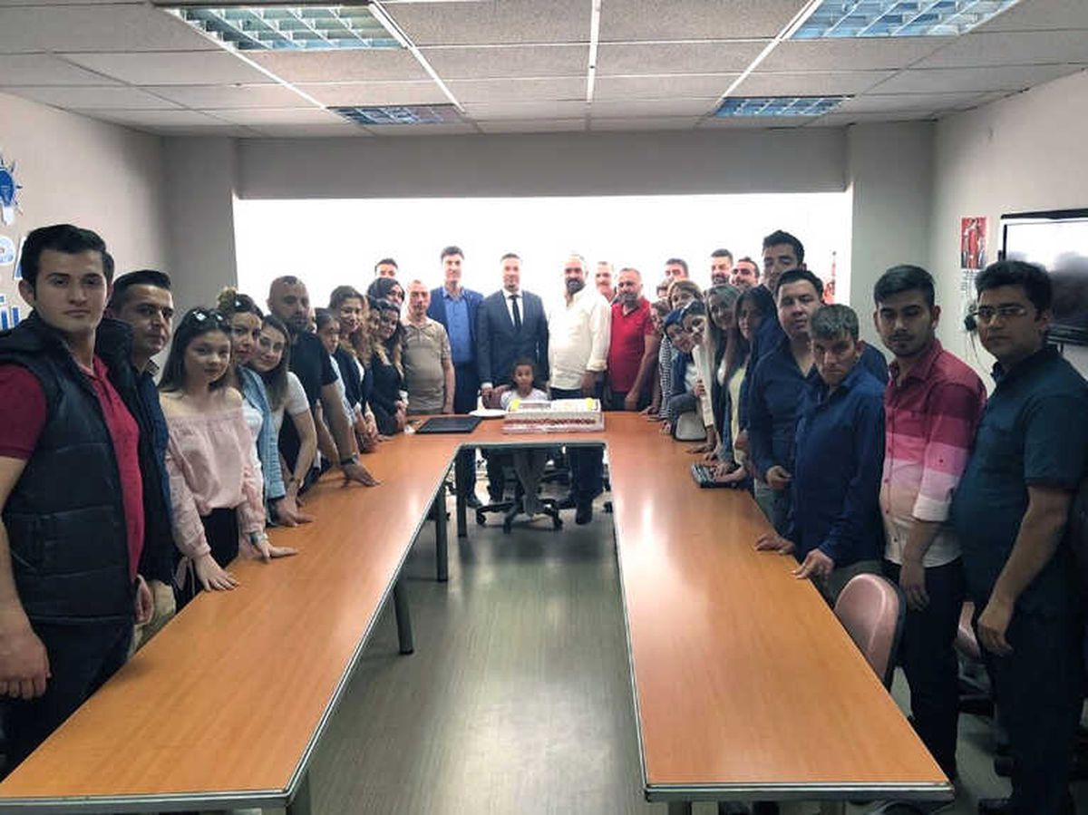 AK Parti Milas İlçe Başkanı Acar\'a Sürpriz