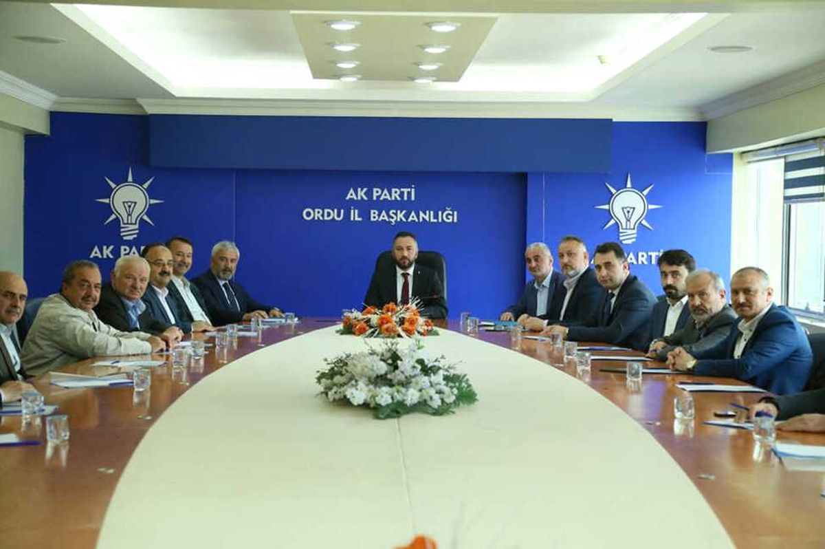 AK Parti Ordu İl Başkanı Çelenk: "Bütün Hazırlıklarımızı Tamamladık. Seçimlere Hazırız"
