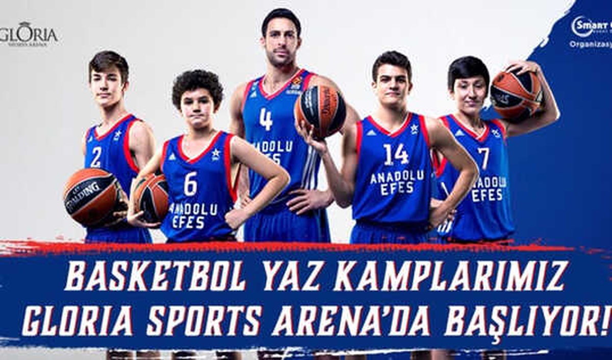 Anadolu Efes Spor Kulübü Basketbol Yaz Kampları\'na Yoğun İlgi