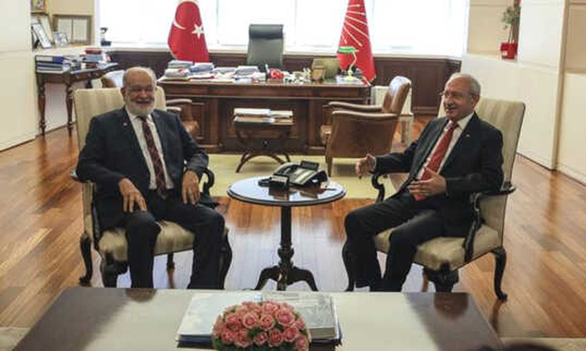 Kılıçdaroğlu ile Karamollaoğlu Görüşüyor