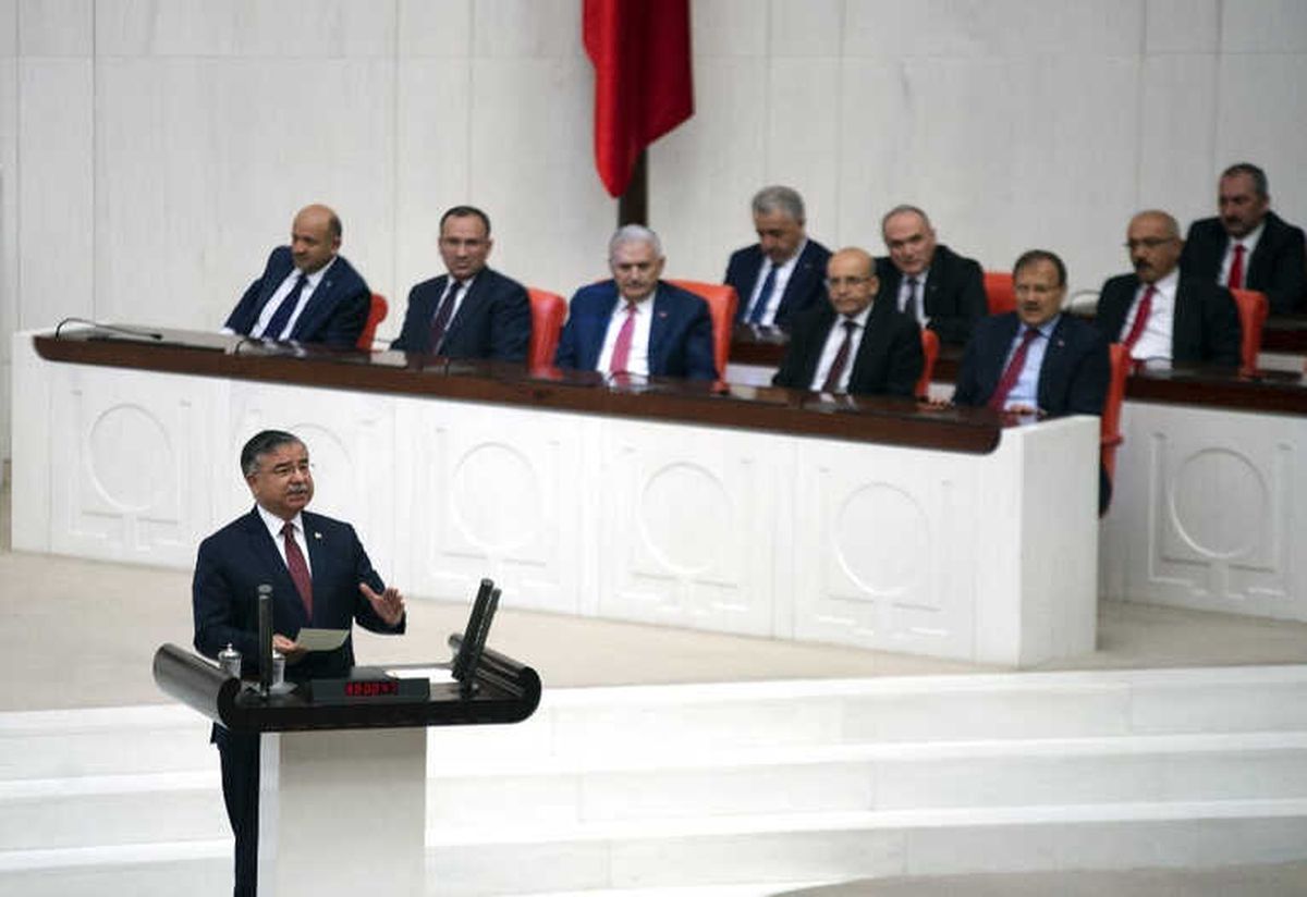 Bakan Yılmaz, TBMM\'deki Özel Oturumda Konuştu