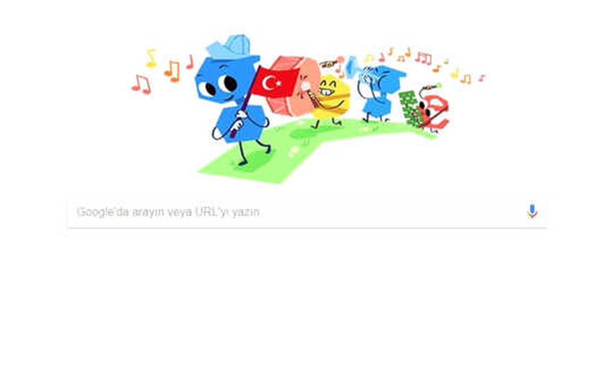 Google\'dan 23 Nisan\'a Özel Doodle