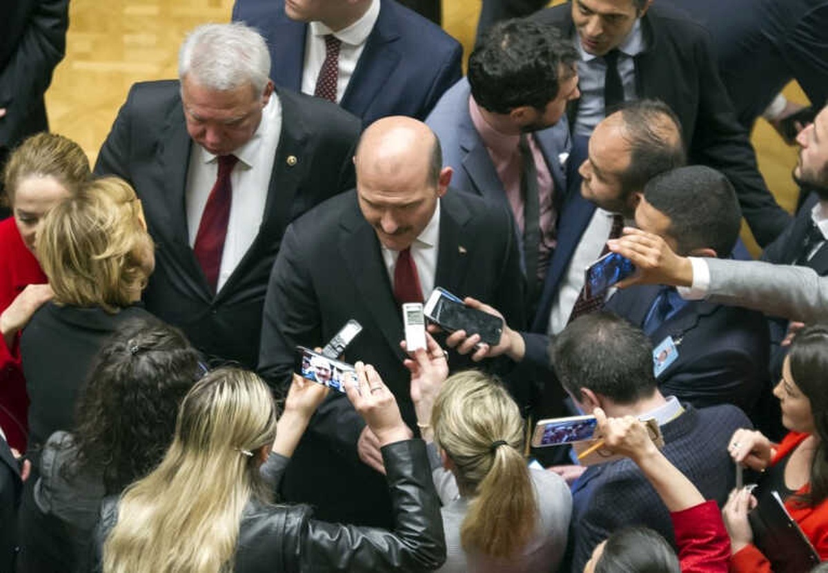 İçişleri Bakanı Süleyman Soylu, "Seçimin Huzur İçinde Geçmesi Vatandaşların Demokratik Tercihlerini...