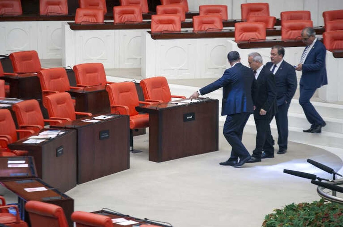 İyi Parti\'nin TBMM Genel Kurul Sıralarında Yerleri Hazırlandı