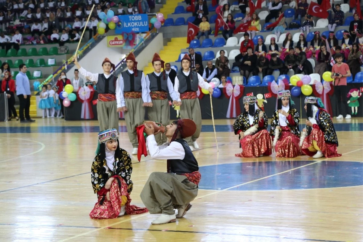 Rize\'de 23 Nisan Ulusal Egemenlik ve Çocuk Bayramı Etkinlikleri