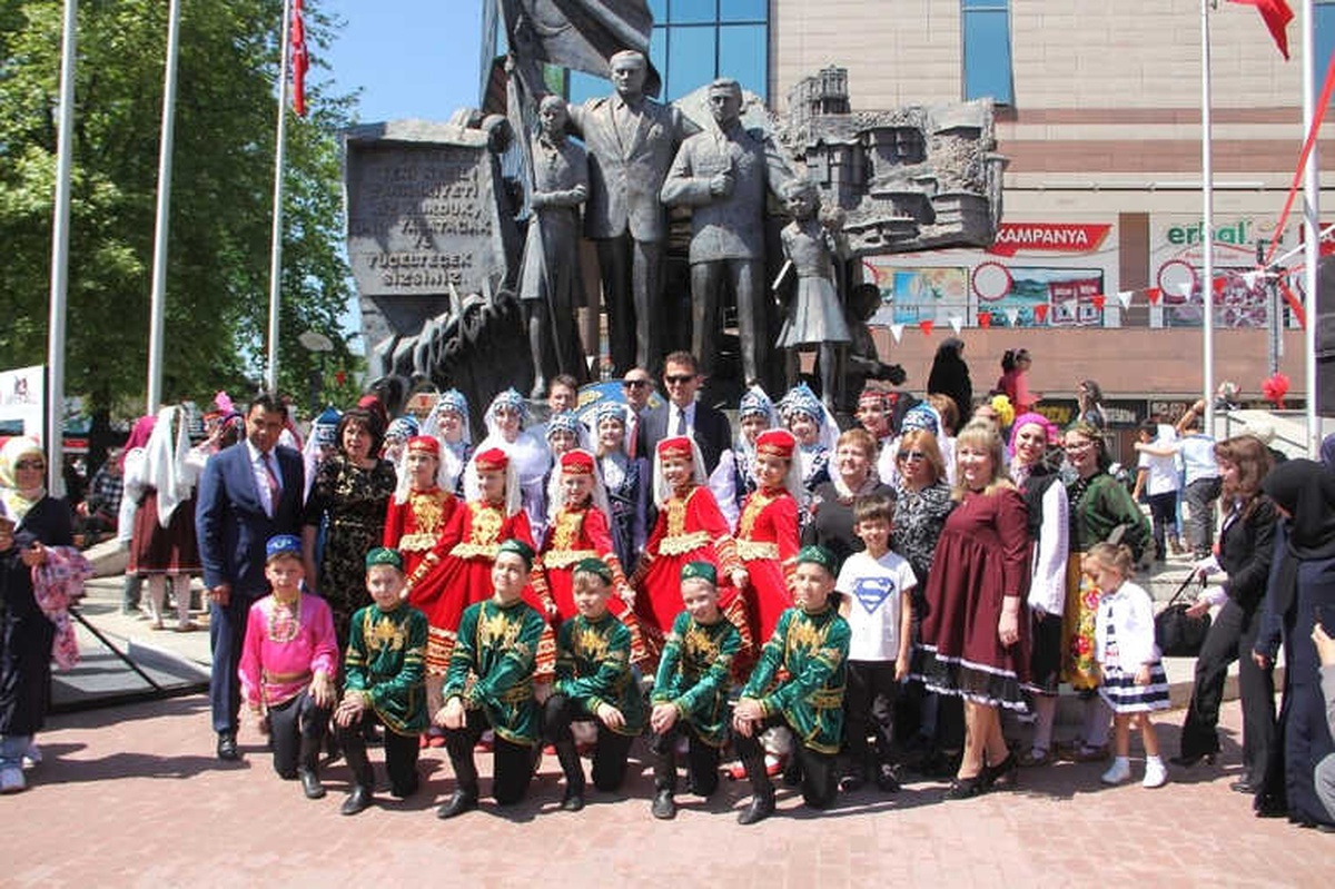 Safranbolu\'da 23 Nisan Coşkusu