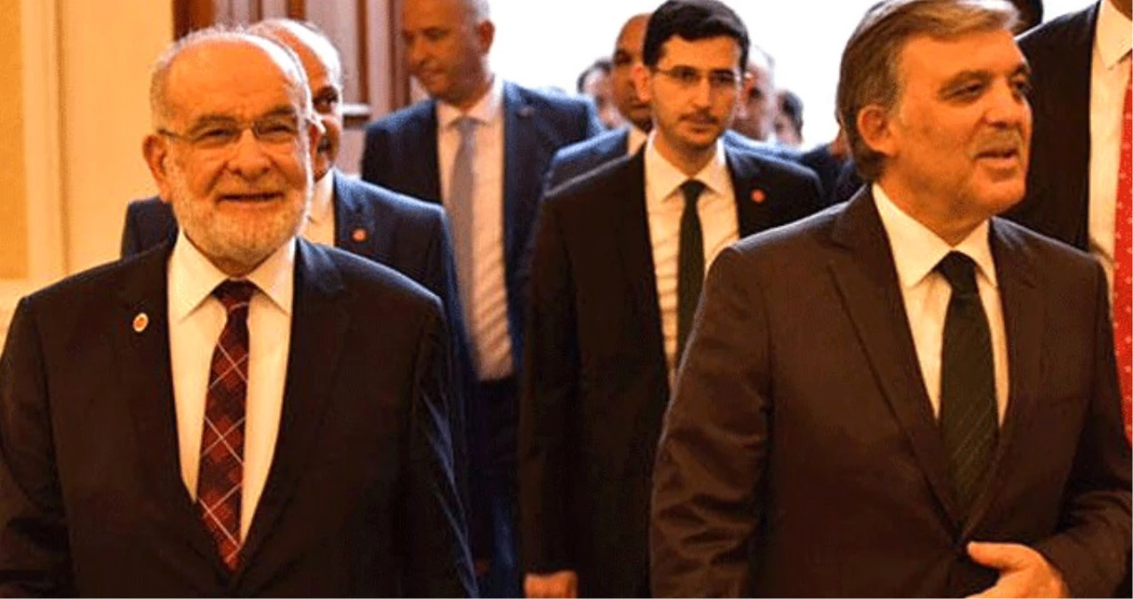 SP Lideri Karamollaoğlu Salı Günü Akşener Çarşamba Günü de Gül ile Görüşecek