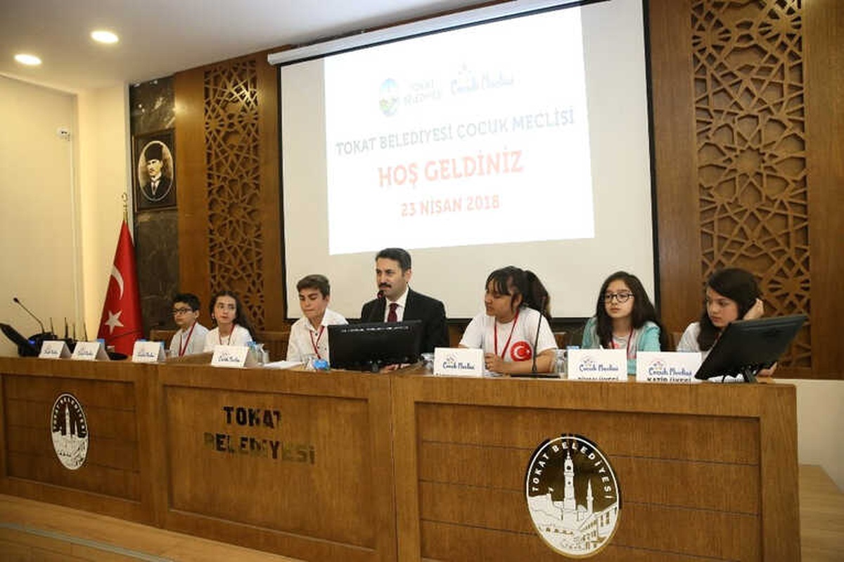 Tokat Belediyesi Çocuk Meclisi 23 Nisan\'da Toplandı