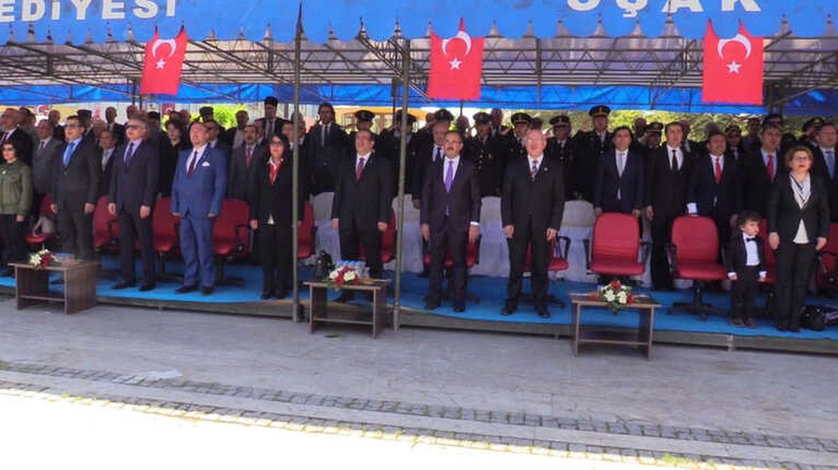Uşak\'ta 23 Nisan Kutlamaları