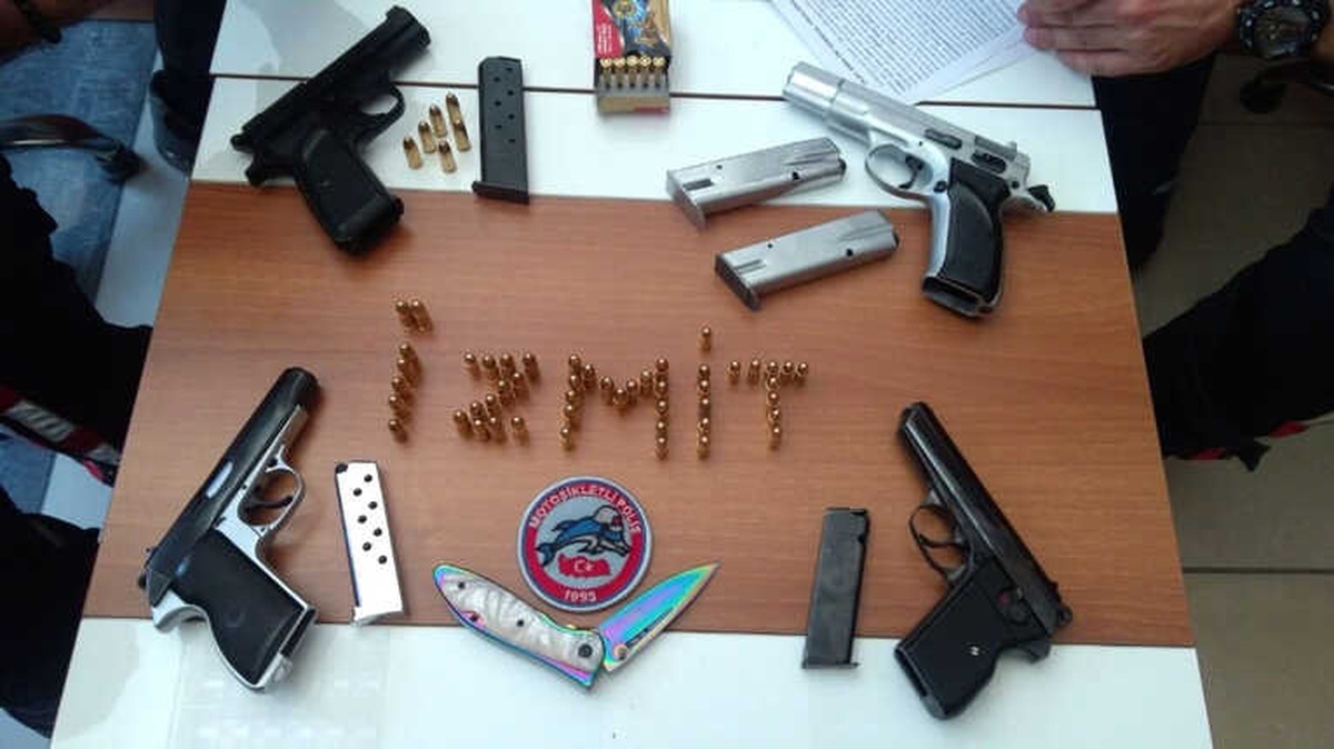 Yunus Timleri Uygulamada Silah Yakaladı