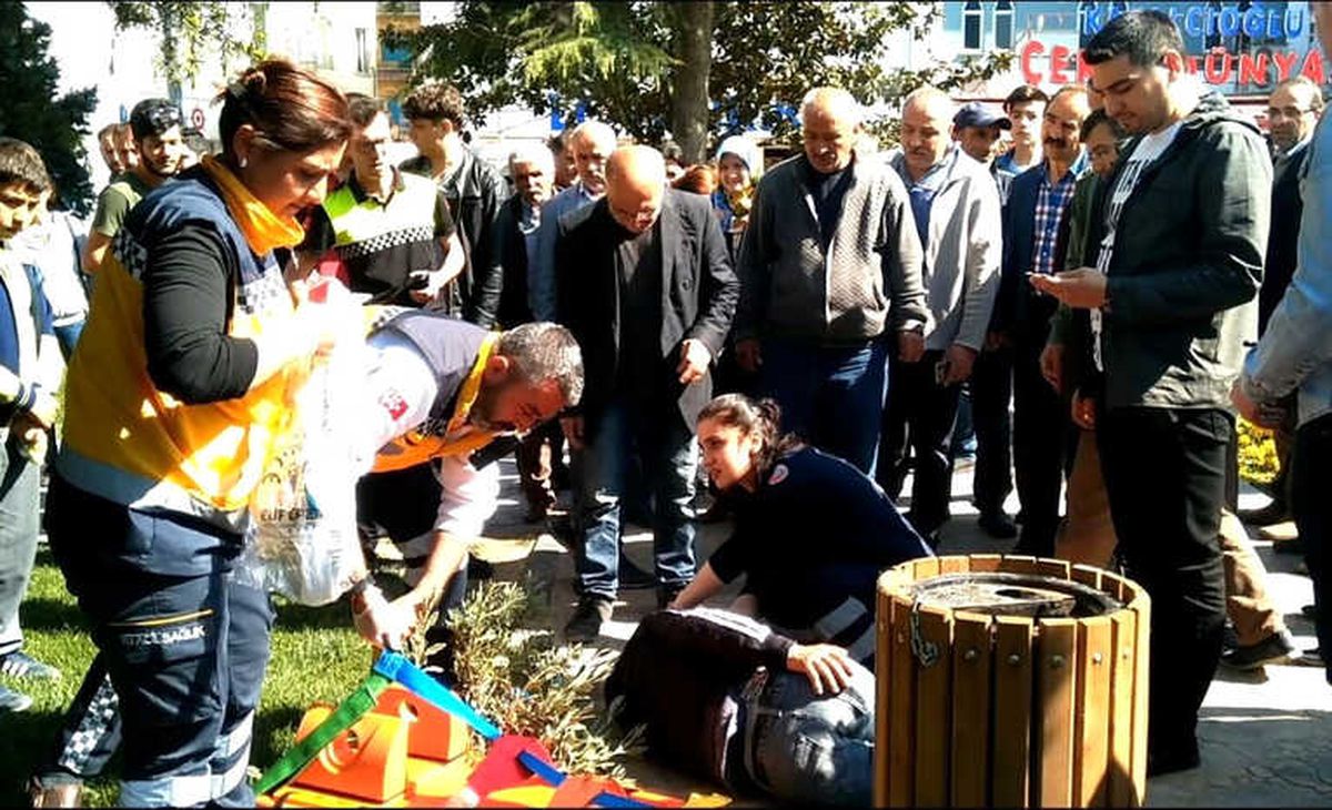 Akli Dengesi Yerinde Olmayan Kadını Rahatsız Eden Şahıs Darp Edildi