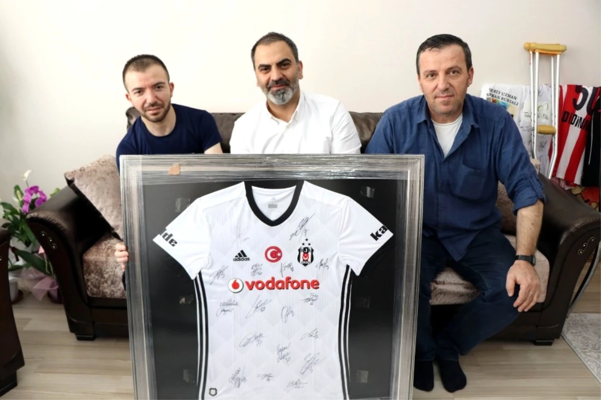 Beşiktaş Kulüp Başkanı Orman\'dan Afrin Gazisine Anlamlı Hediye