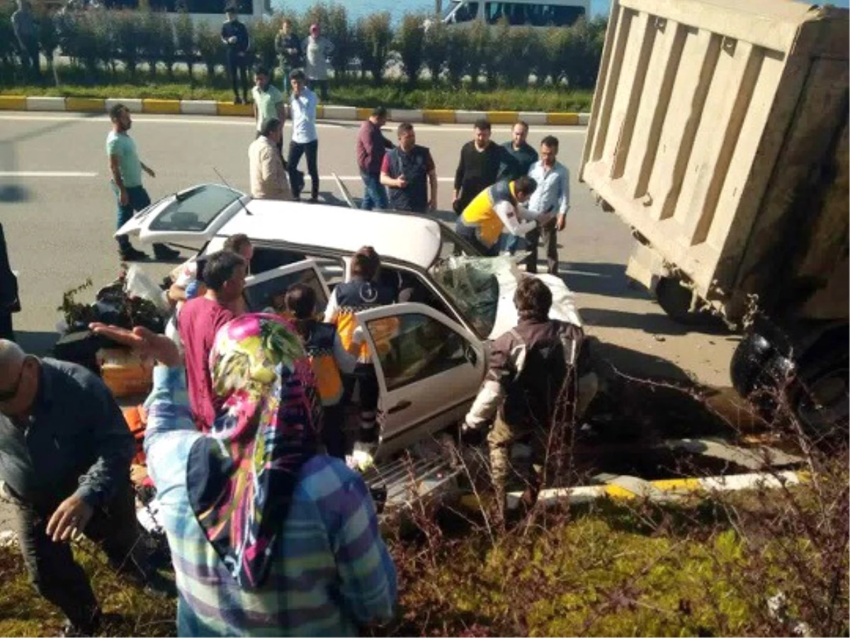 Giresun\'da Trafik Kazası: 1 Ölü, 1 Yaralı