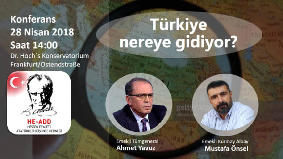 Hessen Add\'den Türkiye Konferansı
