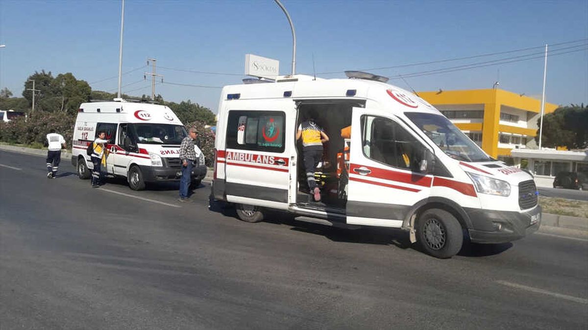 Söke\'de Trafik Kazası: 1 Yaralı