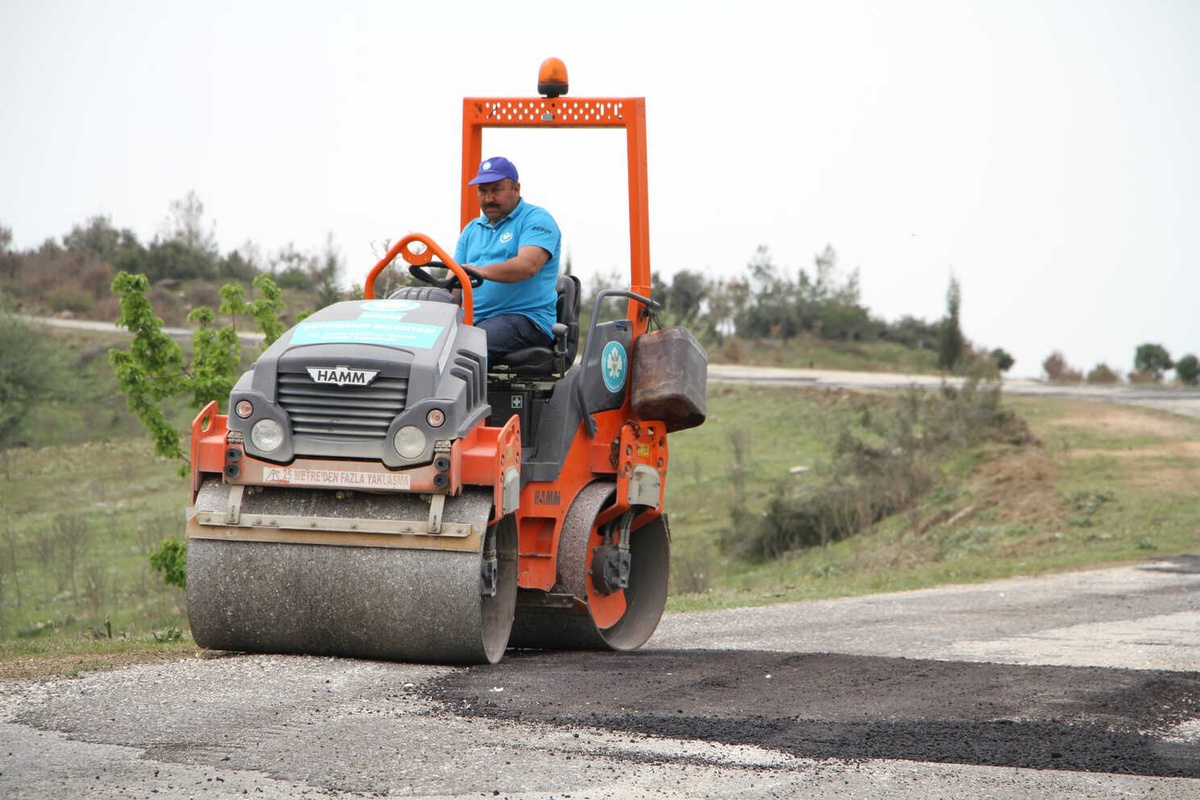 Bakacak Caddesinde Bakım Onarım Çalışması