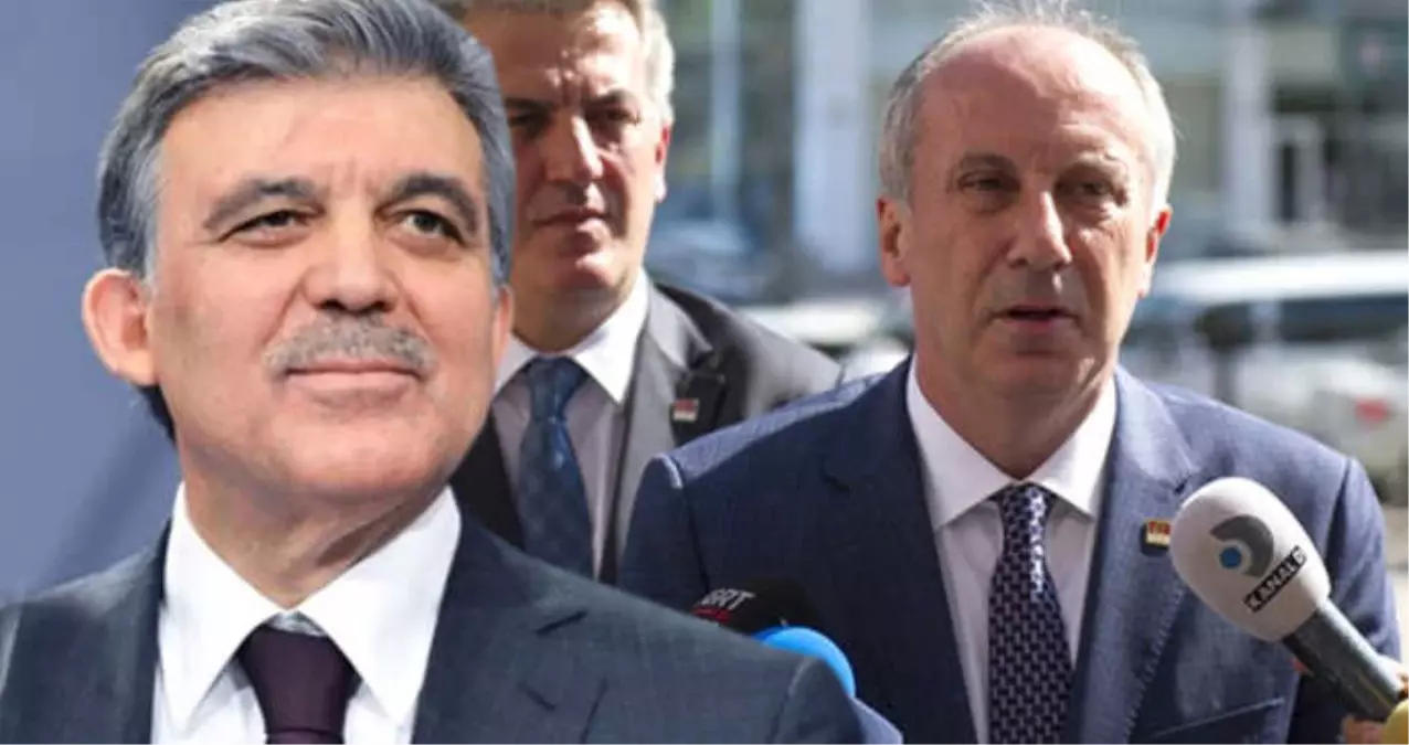 Muharrem İnce, Cumhurbaşkanı Adaylığı İçin Abdullah Gül\'e Saadet Partisi\'ni İşaret Etti