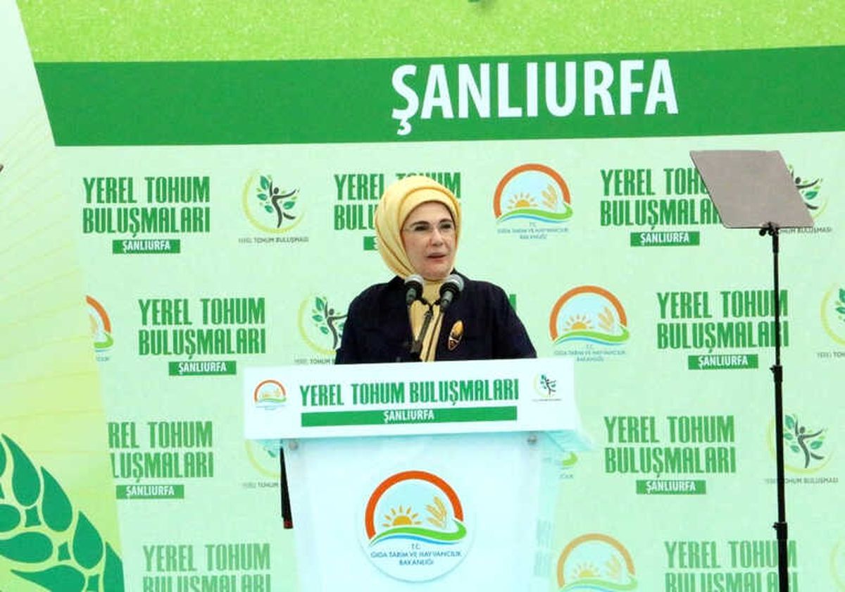 Emine Erdoğan Şanlıurfa\'da 3. Yerel Tohum Buluşmaları\'na Katıldı