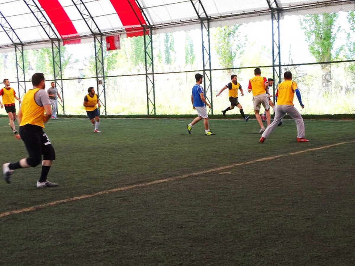 Hisarcık Myo\'da Halı Saha Futbol Turnuvası Düzenlendi