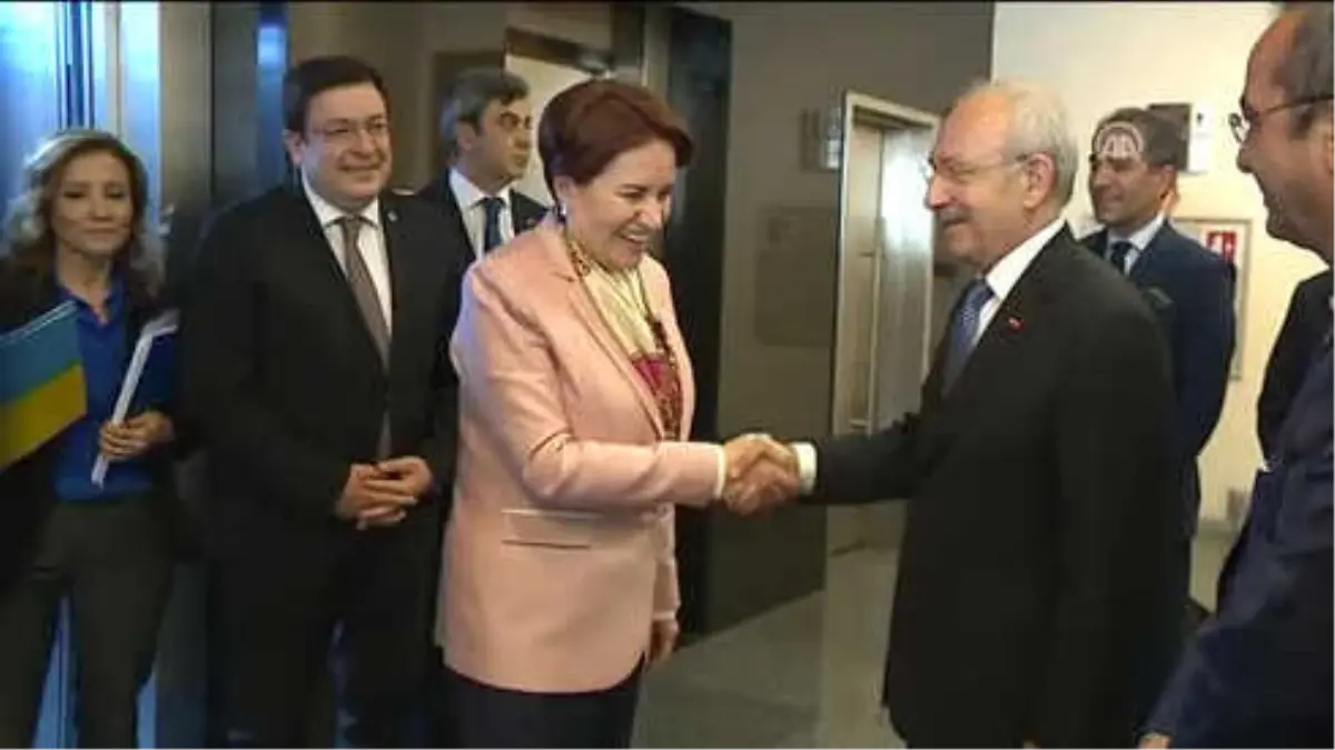 Kılıçdaroğlu, Akşener\'le Görüştü