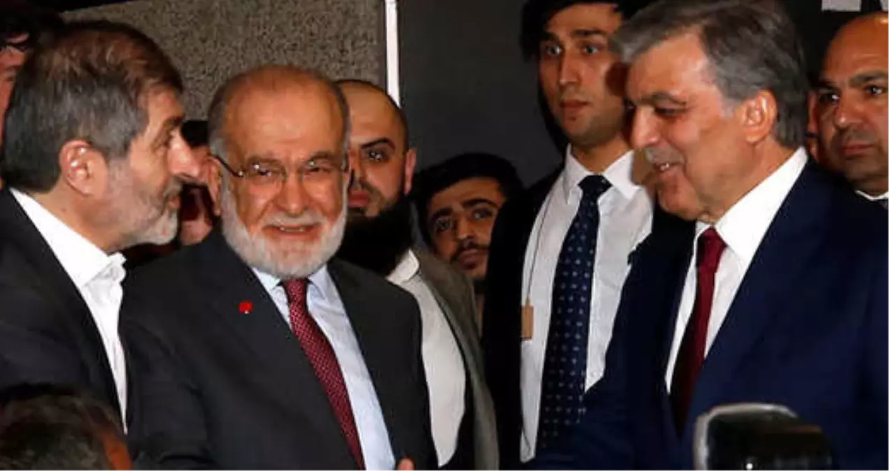 Karamollaoğlu - Abdullah Gül Görüşmesi Sona Erdi! Gözler Yapılacak Açıklamada