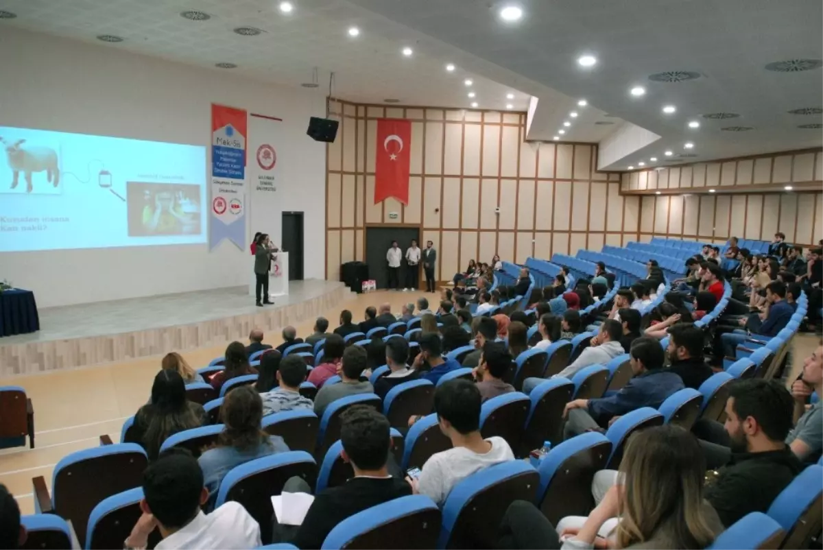 Türk Kızılayı ve Kan Bağışı\'nın Önemi Sdü\'de Anlatıldı