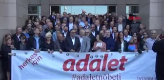 56'ncı Adalet Nöbeti'ne Tahliye Edilen Avukat Akın Atalay da Katıldı