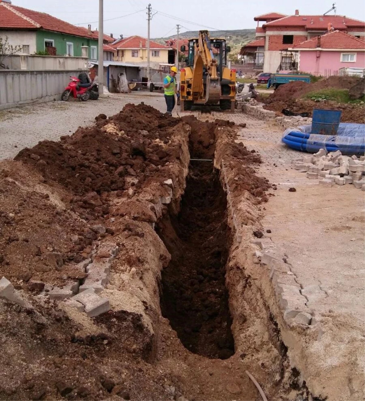 Akgün\'e Yeni İçme Suyu Hattı