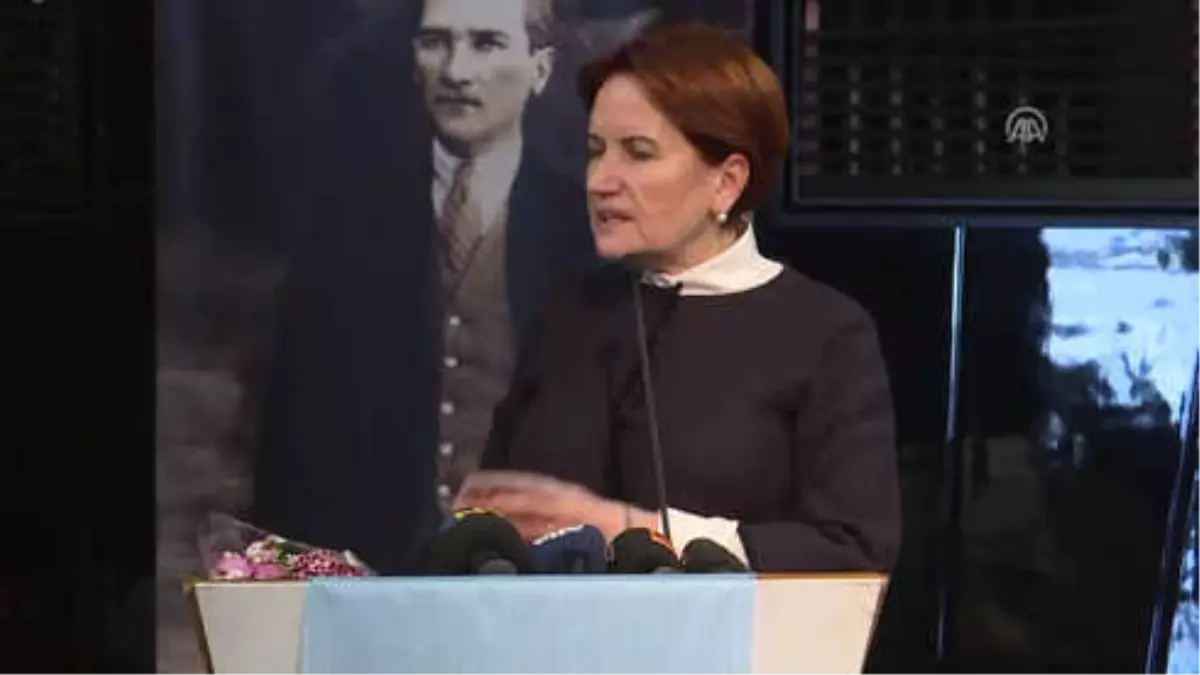 Akşener: "Grup Kurup Kendimi Bedavadan Aday Göstermek İçin Yapmadım"