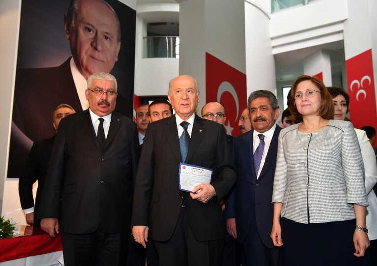 Bahçeli, Milletvekilliği Adaylığı Başvurusunu Yaptı