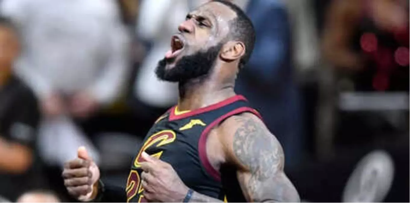 Cavaliers, Lebron\'un Son Saniye Basketiyle Kazandı