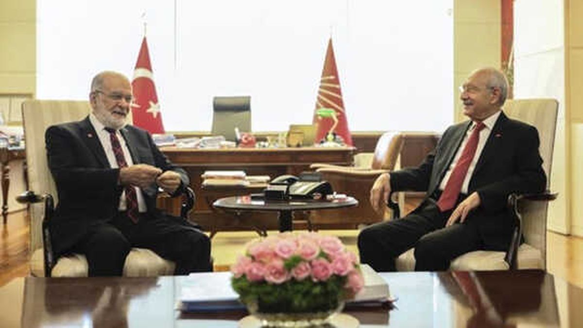 Karamollaoğlu, Kılıçdaroğlu ile Görüştü