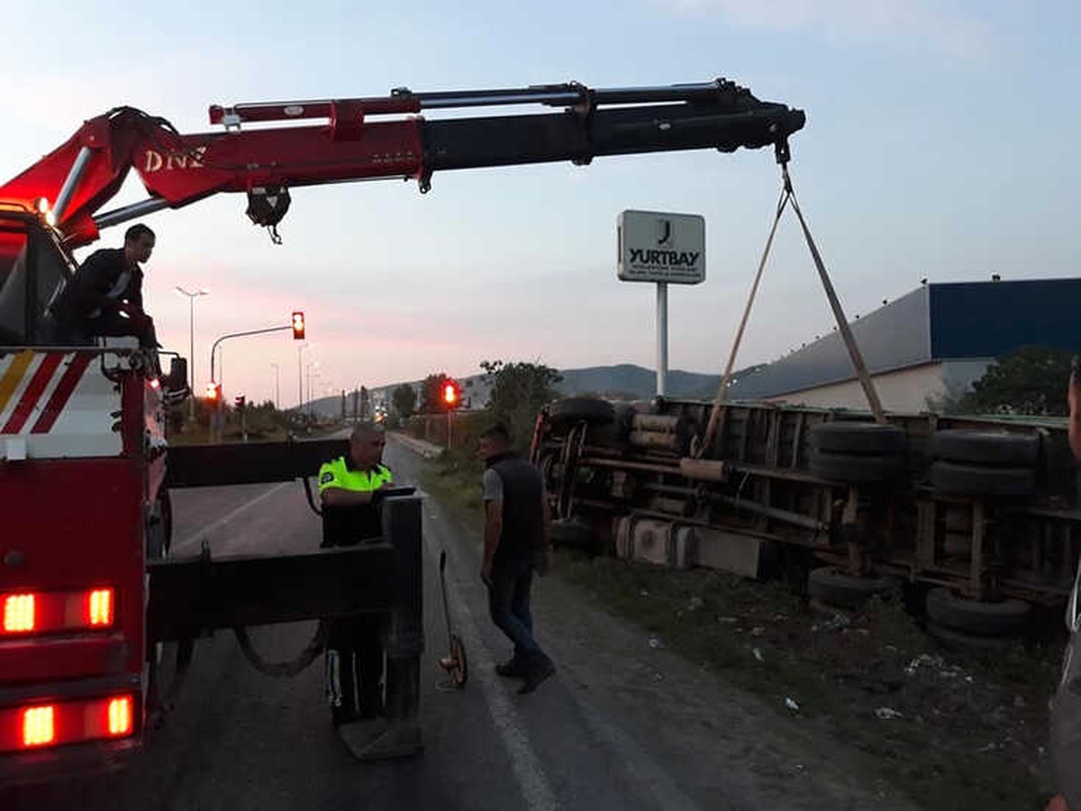 Kamyonunu Olay Yerinde Bırakarak Kaçtı