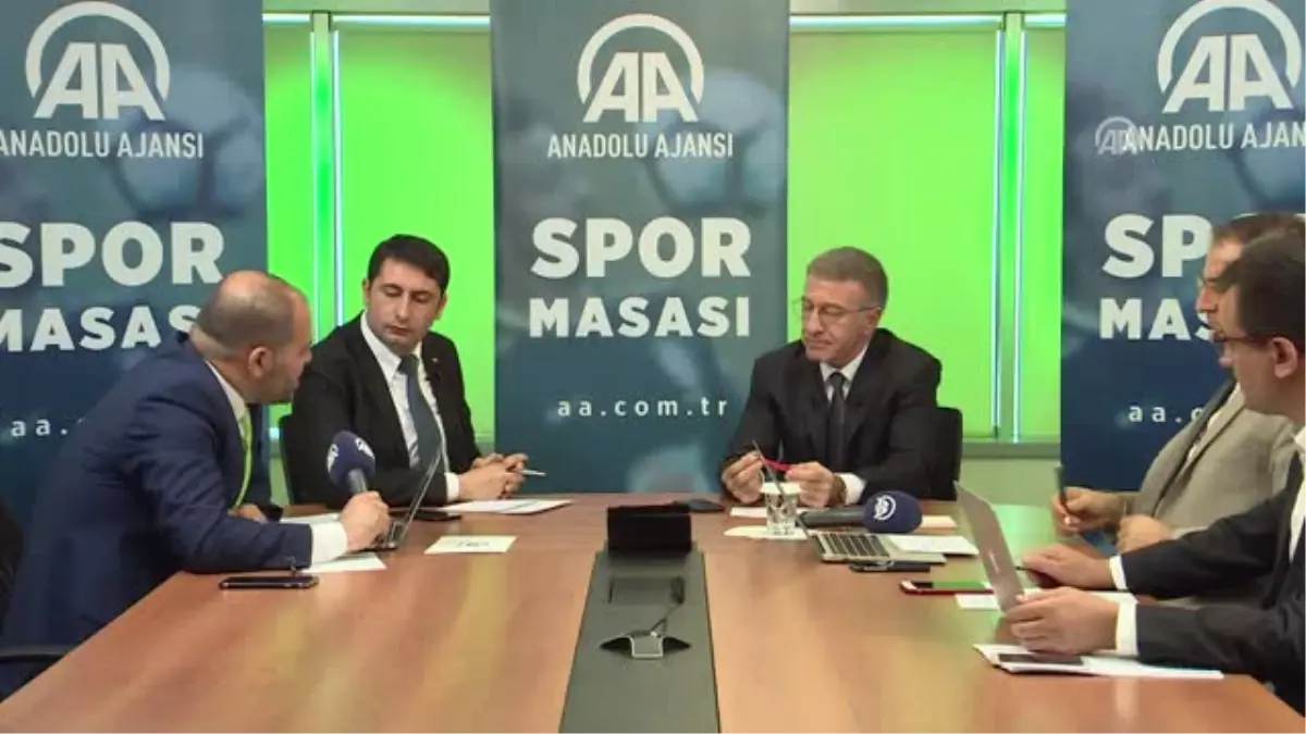 Tekrar - Ahmet Ağaoğlu, Aa Spor Masası\'na Konuk Oldu (7)