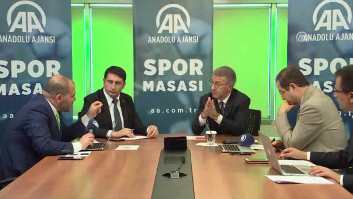 Tekrar - Ahmet Ağaoğlu, Aa Spor Masası\'na Konuk Oldu (4)